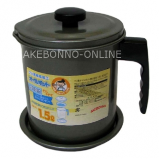 Akebonno Oil Pot 1,5lt (Tempat Minyak Sisa)
